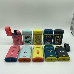5 pieces of MK jet lighte r windproof refillable